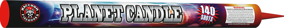 140 Shot Planet Candle