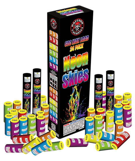 4" Neon Skies