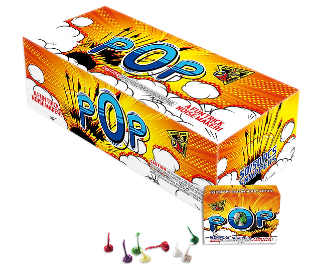Pops / Snaps, 1 box of 50 snaps