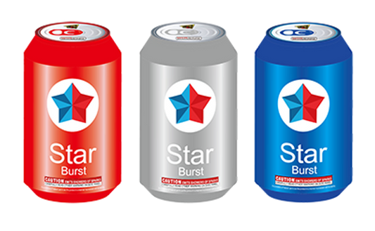 Star Burst, 1 Can